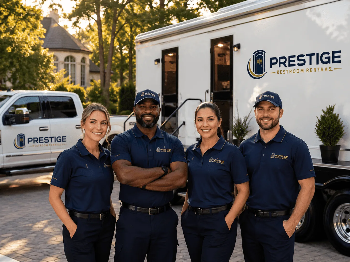Trusted Luxury Portable Restrooms company in Adrian, MN